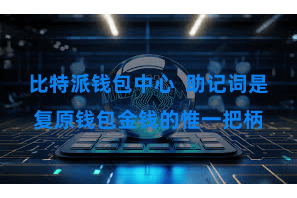 比特派钱包中心 助记词是复原钱包金钱的惟一把柄