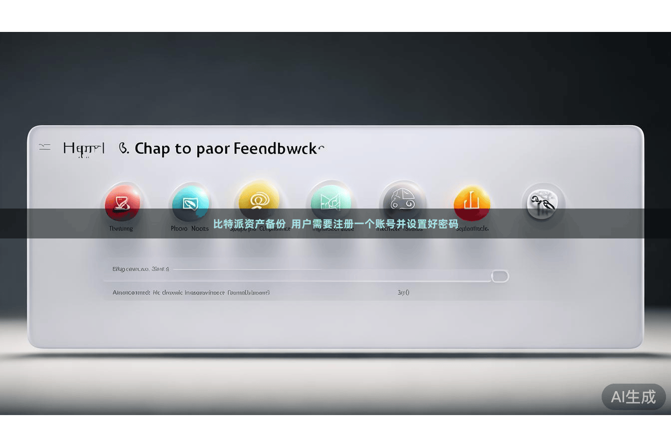 比特派资产备份 用户需要注册一个账号并设置好密码