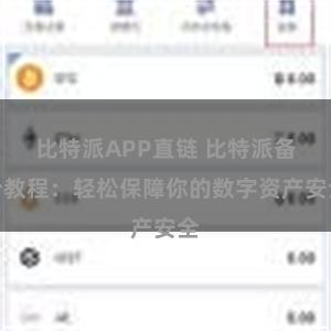 比特派APP直链 比特派备份教程：轻松保障你的数字资产安全