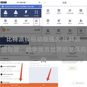 比特派钱包功能强大 比特派国际版：数字货币世界的新风向