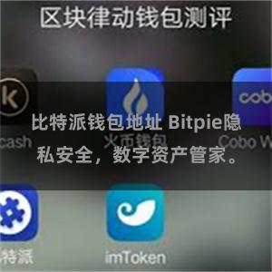 比特派钱包地址 Bitpie隐私安全，数字资产管家。